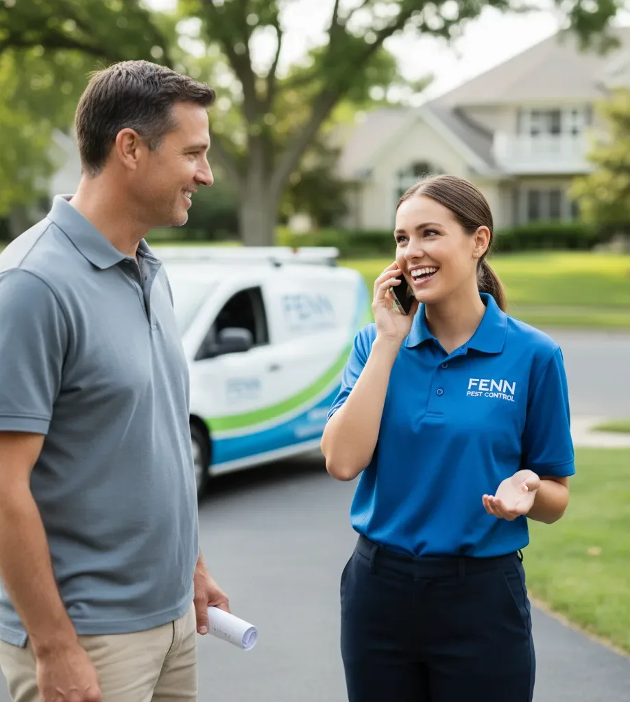 Fenn Pest Control customer support in West Milton